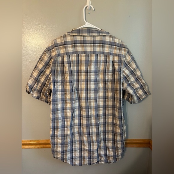 Carhartt Force Relaxed Fit Casual Button Down Short Sleeve Shirt Men's Large - Picture 2 of 5